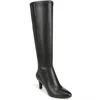 Lifestride Gracie 2 Womens Faux Leather Zipper Knee-high Boots In Black