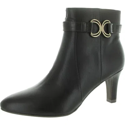 Lifestride Guild 2 Womens Faux Leather Embellished Booties In Multi
