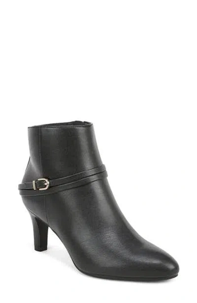 Lifestride Guild 4 Faux Leather Ankle Bootie In Black