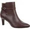 Lifestride Guild Womens Harness Pointed Toe Ankle Boots In Multi