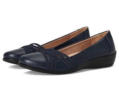 Lifestride Incredible 2 Ballet Flats Women's Flat Shoes Lux Navy: 11 W (c) In Blue
