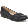Lifestride Incredible 2 Velocity 2.0® Wedge Flat In Lux Navy
