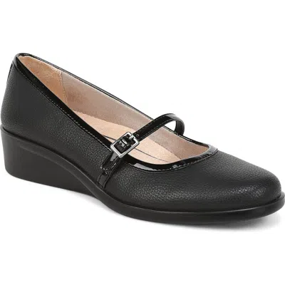 Lifestride Jolene Mary Jane Wedge Pump In Black