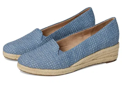 Lifestride Kamilla Wedge Espadrilles In Blue