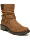 Lifestride Katie Womens Zipper Block Heel Ankle Boots In Multi