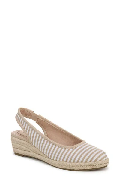 Lifestride Kayden Pump In Brown/multi Stripe