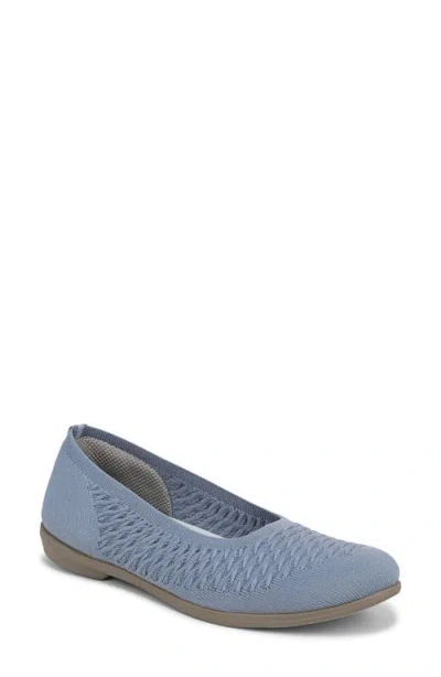 Lifestride Khloe Knit Ballet Flat In Blue