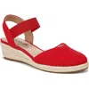 Lifestride Kimmie Espadrilles In Fire Red Canvas