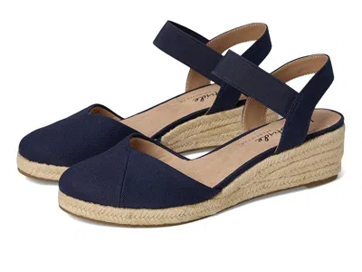Lifestride Kimmie Wedge Espadrilles In Blue