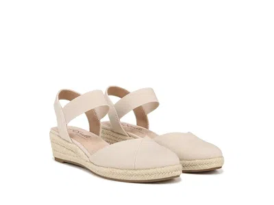 Lifestride Kimmie Wedge Espadrilles In White