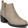 Lifestride London Womens Slip On Dress Ankle Boots In Brown