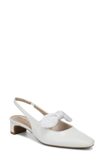 Lifestride Lucia Slingback Shoes High In White