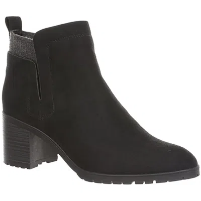 Lifestride Maggie Womens Zipper Faux Suede Ankle Boots In Multi