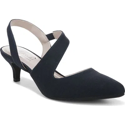 LIFESTRIDE LIFESTRIDE MAGNETIC KITTEN HEEL SLINGBACK PUMP