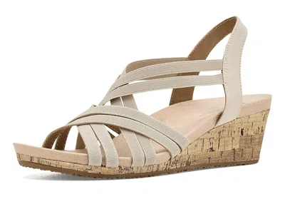 Lifestride Mallory Strappy Sandals In White