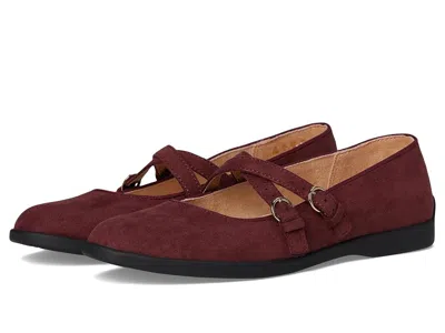 Lifestride Marnie Mary Jane Shoes In Burgundy