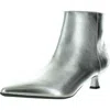 LIFESTRIDE MAYA WOMENS FAUX LEATHER KITTEN HEEL ANKLE BOOTS