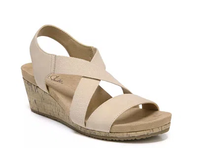 Lifestride Mexico Wedge Sandal In Neutral