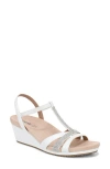 Lifestride Mimosa Slingback Platform Wedge Sandal In Multi