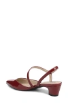 Lifestride Minimalist Pointed Toe Pump In Burgundy