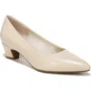 Lifestride Minx Pointed Toe Pump In Cream