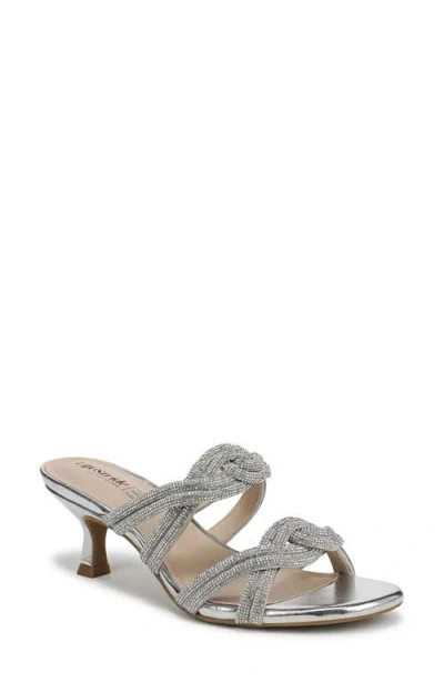 LIFESTRIDE LIFESTRIDE NIGHT OUT CRYSTAL EMBELLISHED SLIDE SANDAL