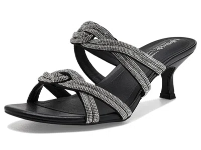 Lifestride Night-out Slide Sandals In Black