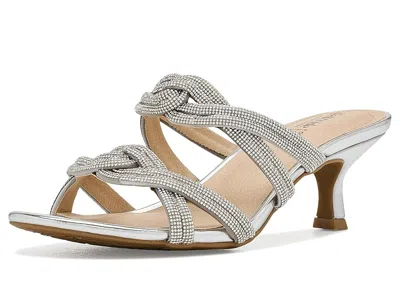 Lifestride Night-out Slide Sandals In Silver