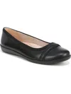 LIFESTRIDE NILE WOMENS FAUX LEATHER BALLET FLATS