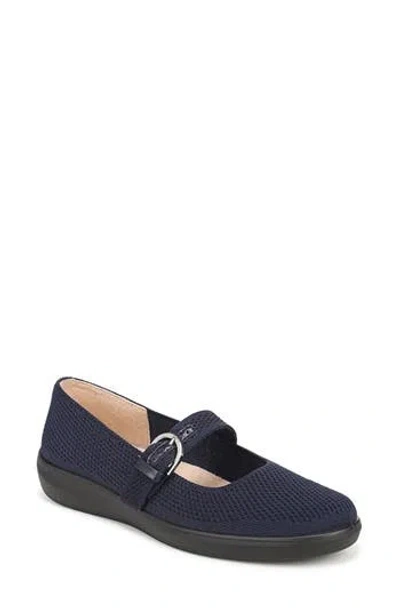 Lifestride Nuevo Mary Jane Flat In Blue