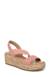 Lifestride Odette Sandal In Coral Pink