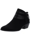 Lifestride Paloma Womens Microsuede Zipper Ankle Boots In Multi
