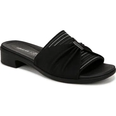 Lifestride Paradise Slide Sandal In Black