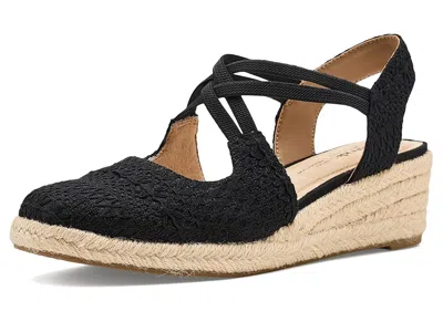 Lifestride Patience Espadrille Shoes In Black