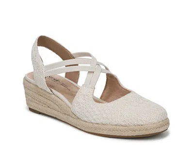 Lifestride Patience Espadrille Wedge Sandal In Neutral