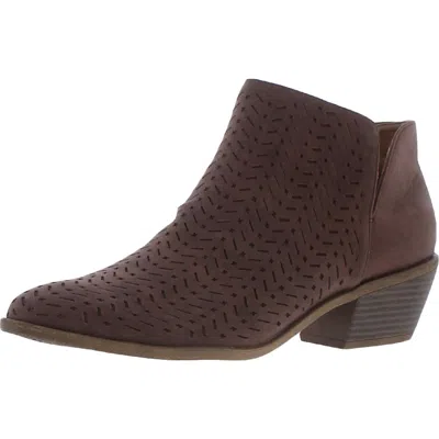Lifestride Payton Womens Faux Leather Ankle Chelsea Boots In Multi