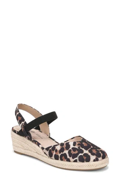 Lifestride Pilar Slingback Espadrille Platform Wedge Sandal