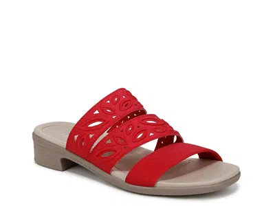 Lifestride Poppy Sandal In Red
