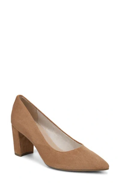 Lifestride Rebecca Pointed Toe Pump In Brown