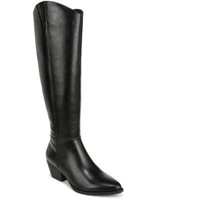 Lifestride Reese Womens Faux Leather Block Heel Knee-high Boots In Multi
