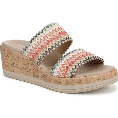 Lifestride Resort Wedge Sandal In Brown
