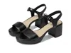Lifestride Rhythmn Platform Sandal In Black