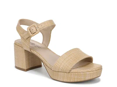 Lifestride Rhythmn Platform Sandal In Animal Print