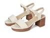 Lifestride Rhythmn Platform Sandal In White