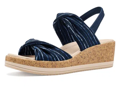 Lifestride Riley Slingback Sandals In Blue