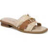 Lifestride Royalty Bit Slide Sandal In Natural Fabric