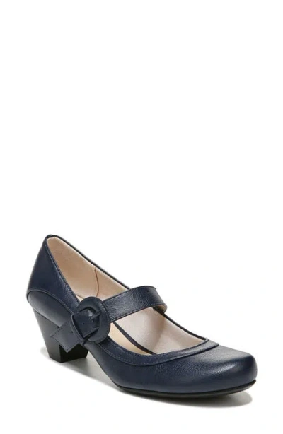 Lifestride Rozz Mary Jane Pump In Navy