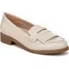Lifestride Santana Slip On Loafers In Cream