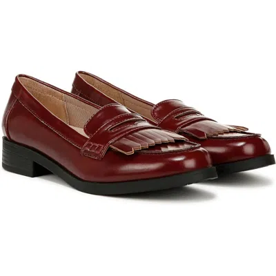 Lifestride Santana J0960s1600 Loafers Women B Pinot Noir Moc Toe Shoes Htat958 In Brown