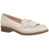 Lifestride Santana Slip On Loafers In White